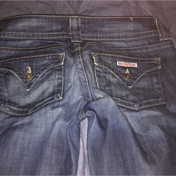 HUDSON Jeans Bootcut Low-rise Womens Sz 28 L Misses 8 Distressed Los Angeles NM - Picture 10 of 15